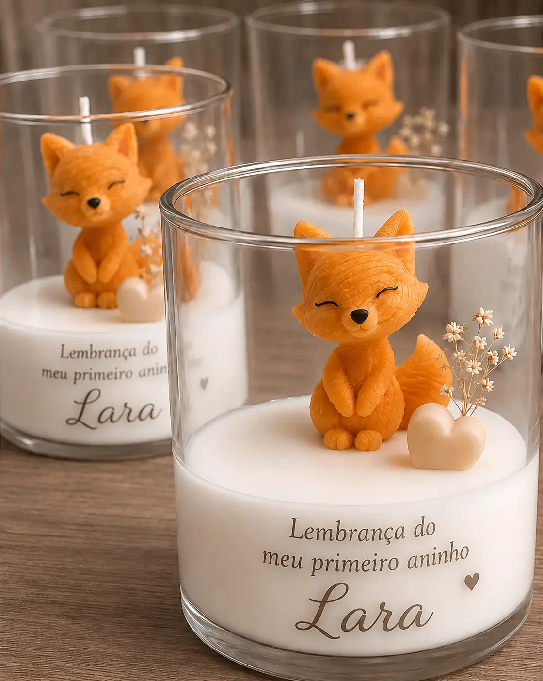 Velas artesanais personalizadas do Studio Astral